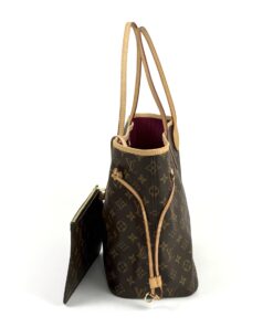 Louis Vuitton Monogram Neverfull MM Pivoine with Pouch 9