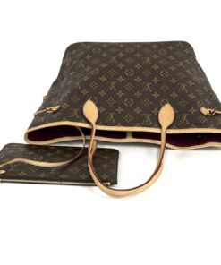 Louis Vuitton Monogram Neverfull MM Pivoine with Pouch 10