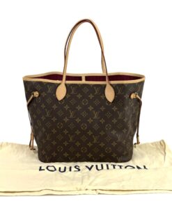 Louis Vuitton Monogram Neverfull MM Pivoine with Pouch 3