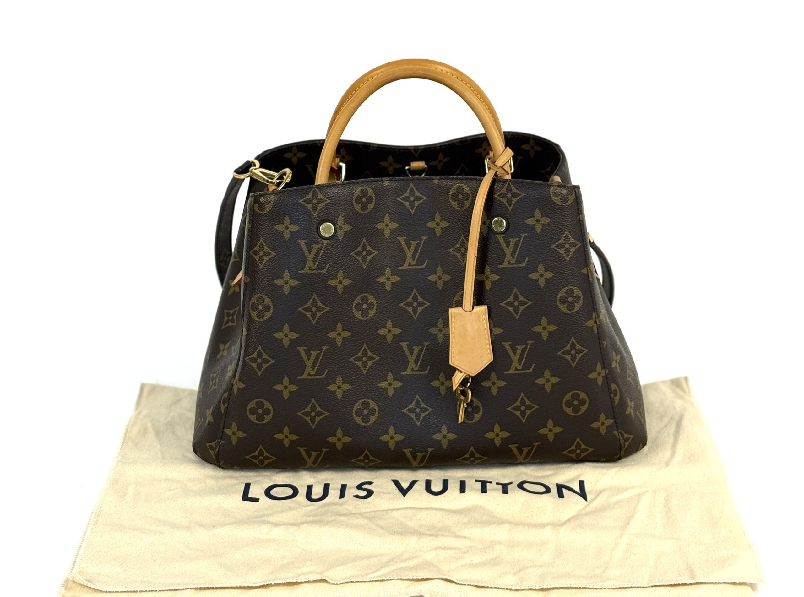 Louis Vuitton Monogram Montaigne MM Satchel or Shoulder Bag 4 Louis Vuitton Monogram Montaigne MM Satchel or Shoulder Bag 4