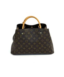 Louis Vuitton Monogram Montaigne MM Satchel or Shoulder Bag 14
