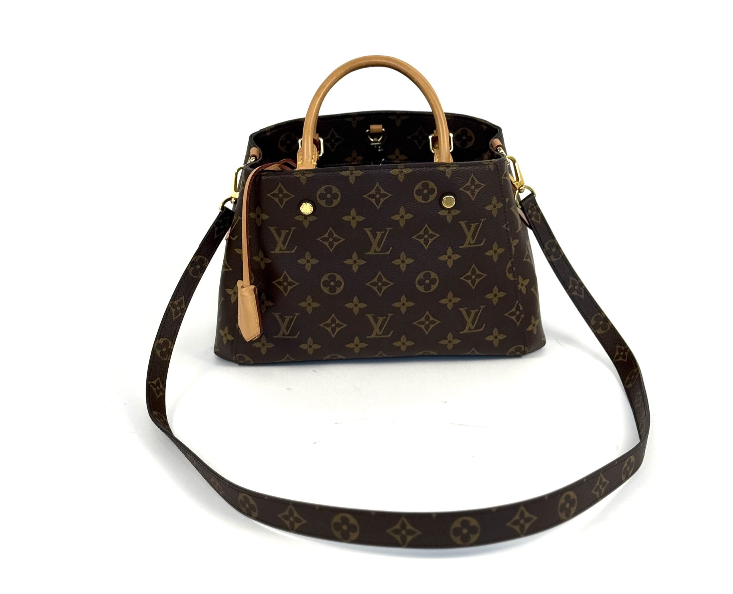 Louis Vuitton Montaigne BB Monogram Shoulder Crossbody Bag Louis Vuitton Montaigne BB Monogram Shoulder Crossbody Bag 15