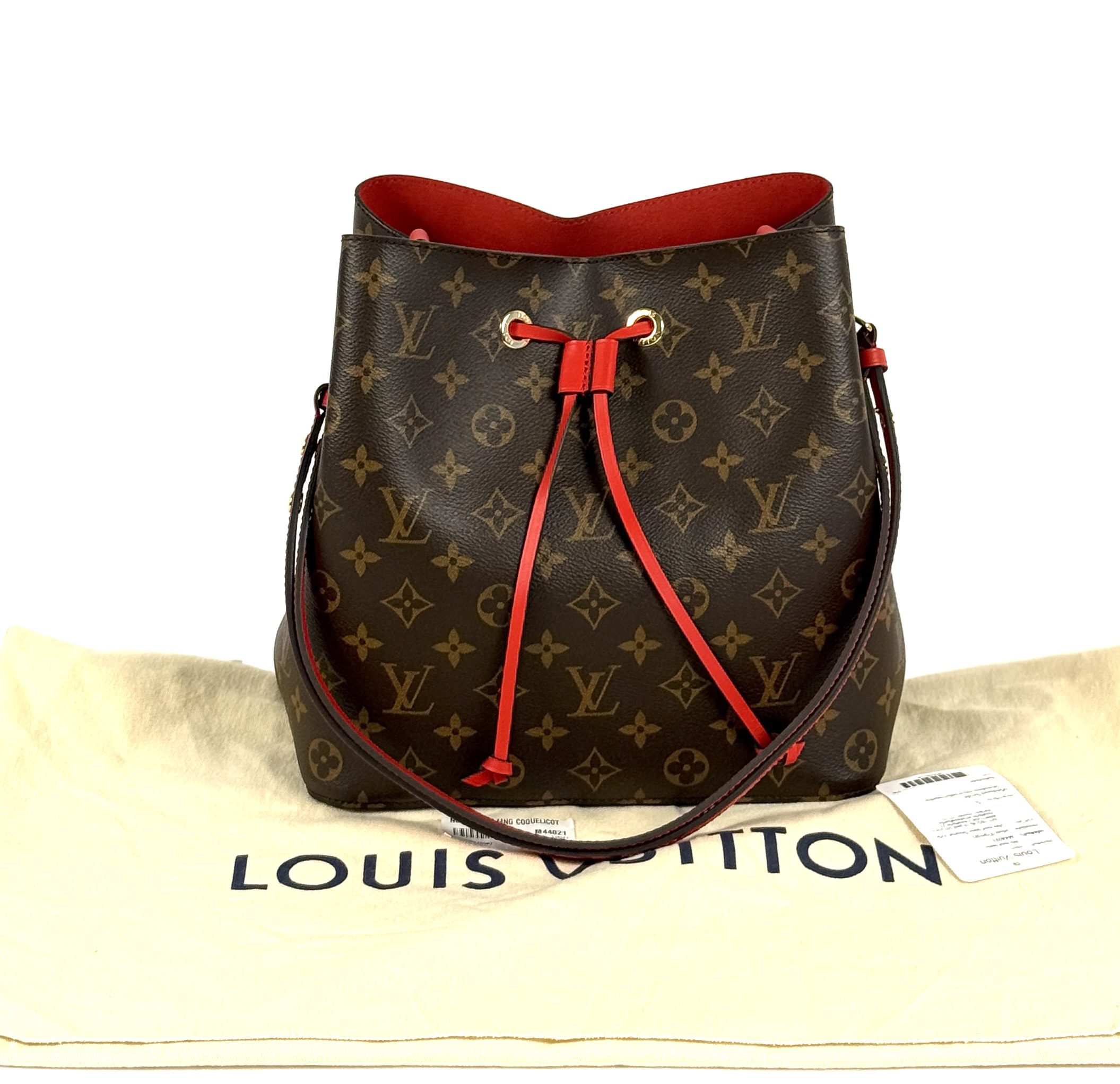 Louis Vuitton Monogram Coquelicot Red Neo Noe 3 Louis Vuitton Monogram Coquelicot Red Neo Noe - Image 3