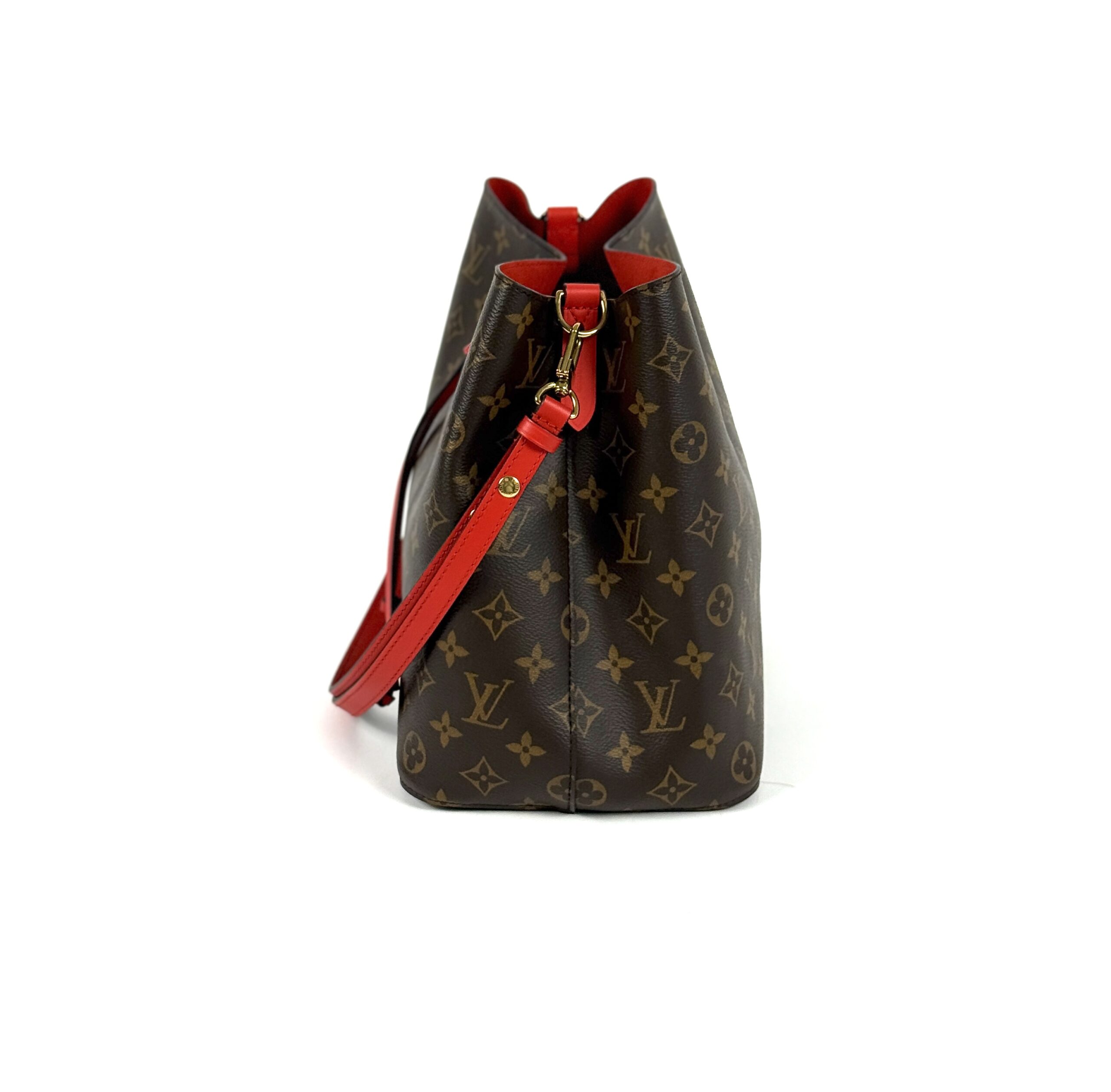 Louis Vuitton Monogram Coquelicot Red Neo Noe 7 Louis Vuitton Monogram Coquelicot Red Neo Noe - Image 7