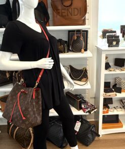 Louis Vuitton Monogram Coquelicot Red Neo Noe 2