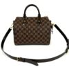 Louis Vuitton Damier Ebene Speedy Bandouliere 25 Red