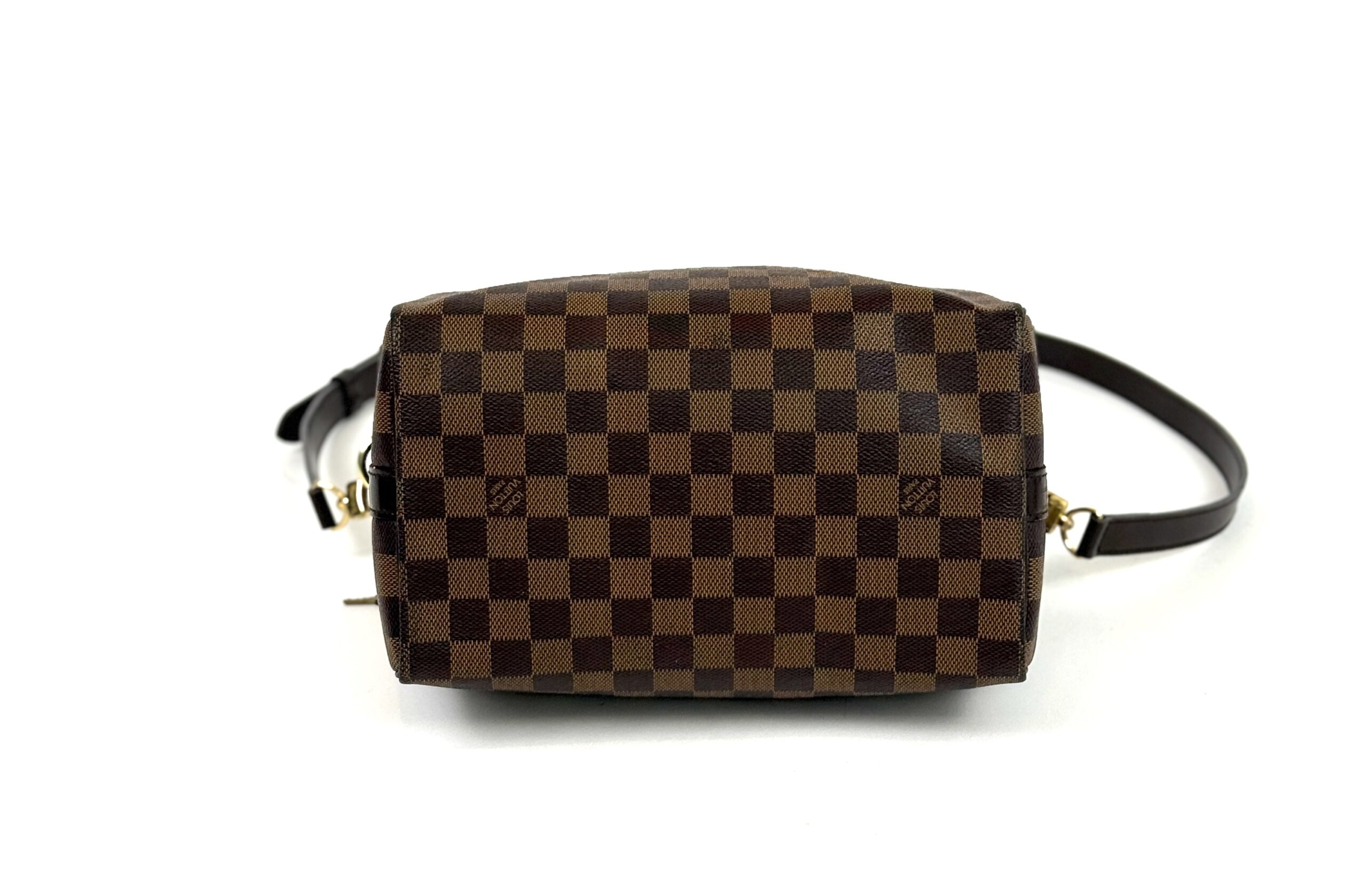 Louis Vuitton Damier Ebene Speedy Bandouliere 25 Red 10 Louis Vuitton Damier Ebene Speedy Bandouliere 25 Red - Image 10