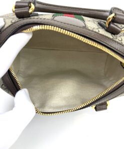 Gucci Ophidia Small Boston Bag Logo Crossbody 14