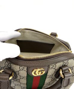 Gucci Ophidia Small Boston Bag Logo Crossbody 12