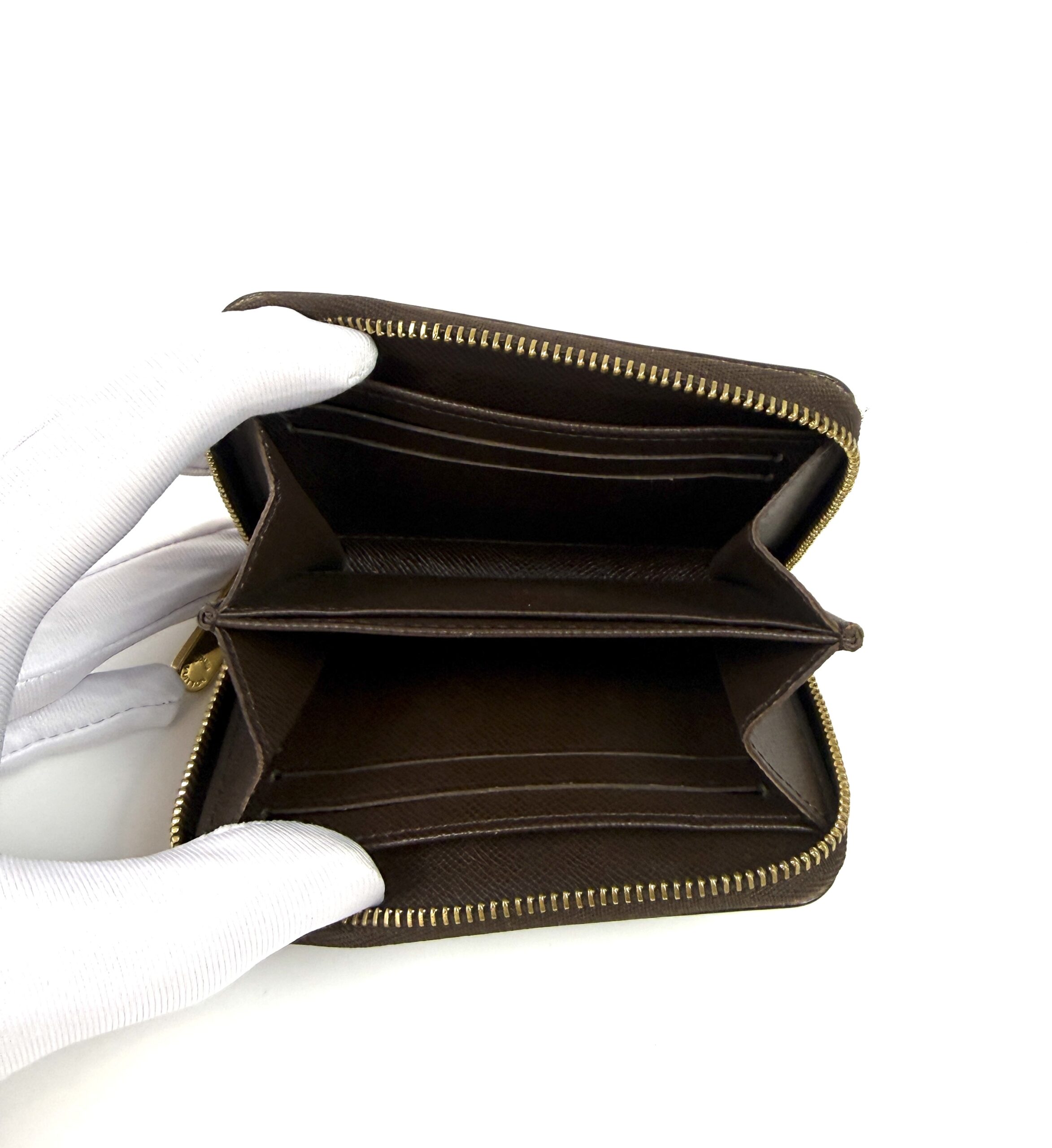 Louis Vuitton Zippy Coin Purse Damier Ebene 3 Louis Vuitton Zippy Coin Purse Damier Ebene 3