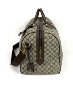 Gucci Savoy Medium Travel Bag Coated Canvas 6