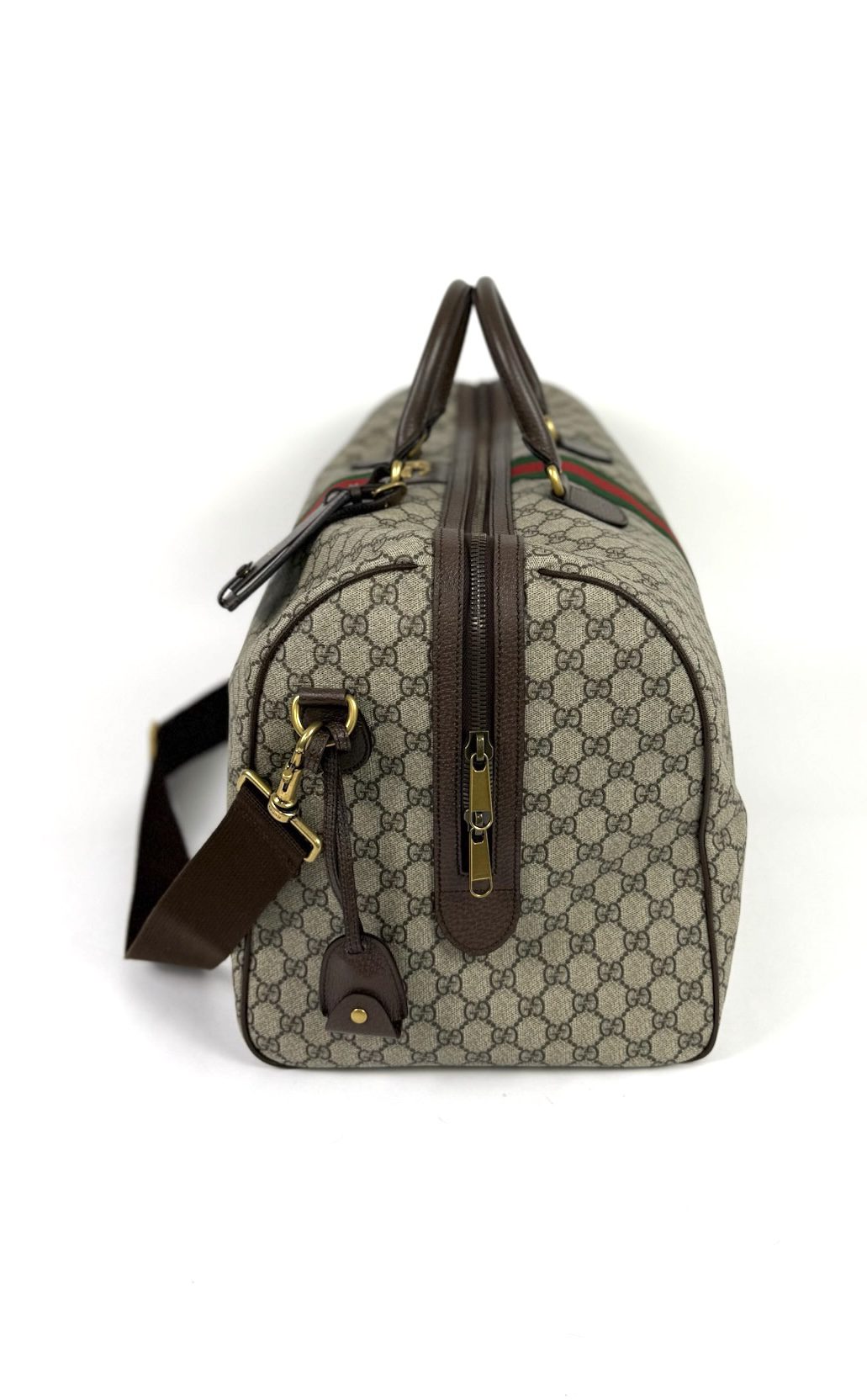 Gucci Savoy Medium Travel Bag Coated Canvas 6 Gucci Savoy Medium Travel Bag Coated Canvas 6