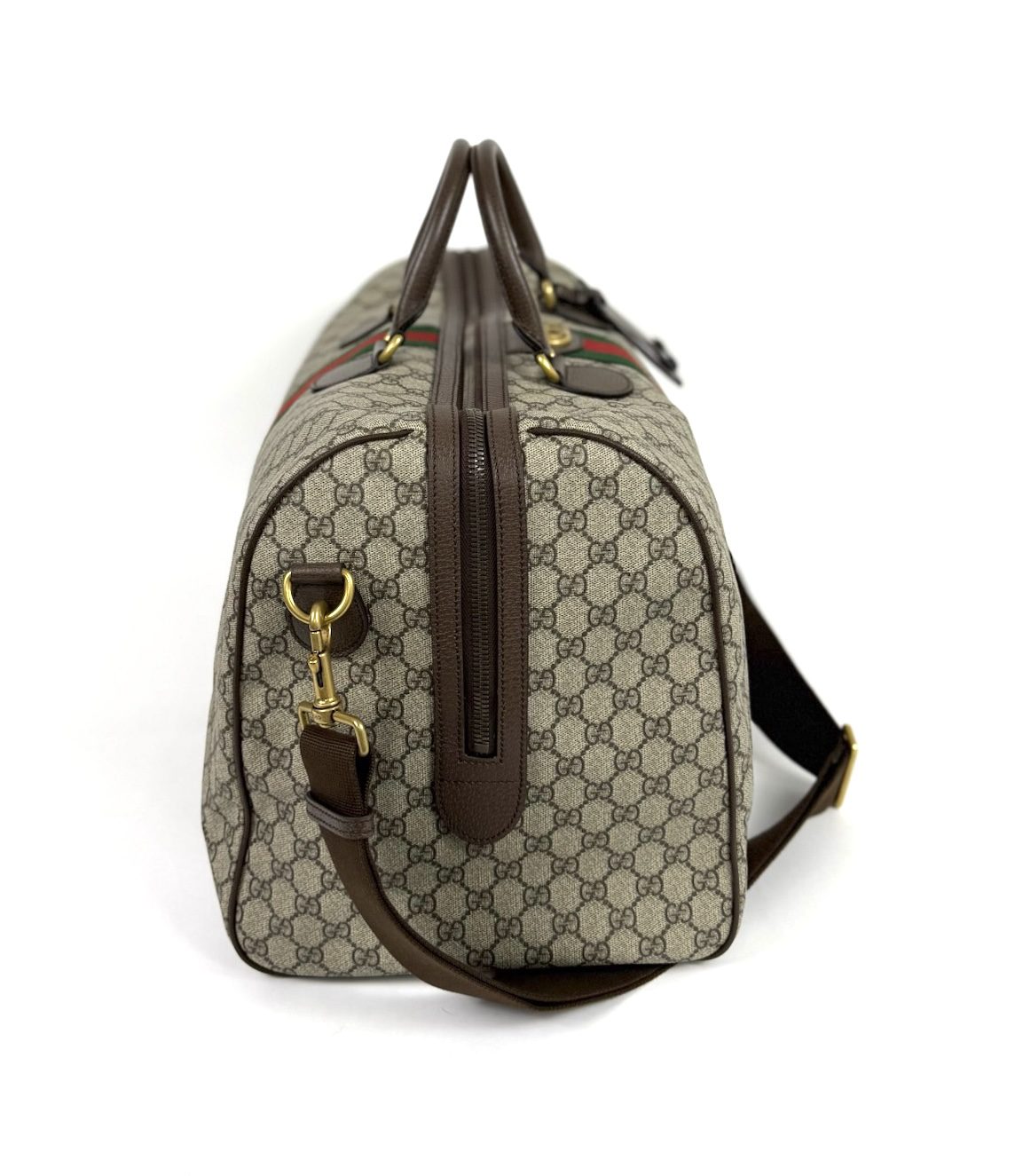 Gucci Savoy Medium Travel Bag Coated Canvas 5 Gucci Savoy Medium Travel Bag Coated Canvas 5