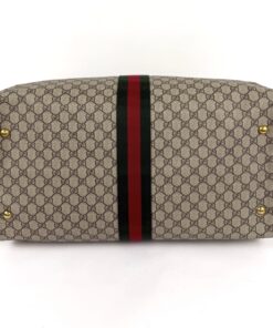 Gucci Savoy Medium Travel Bag Coated Canvas 7