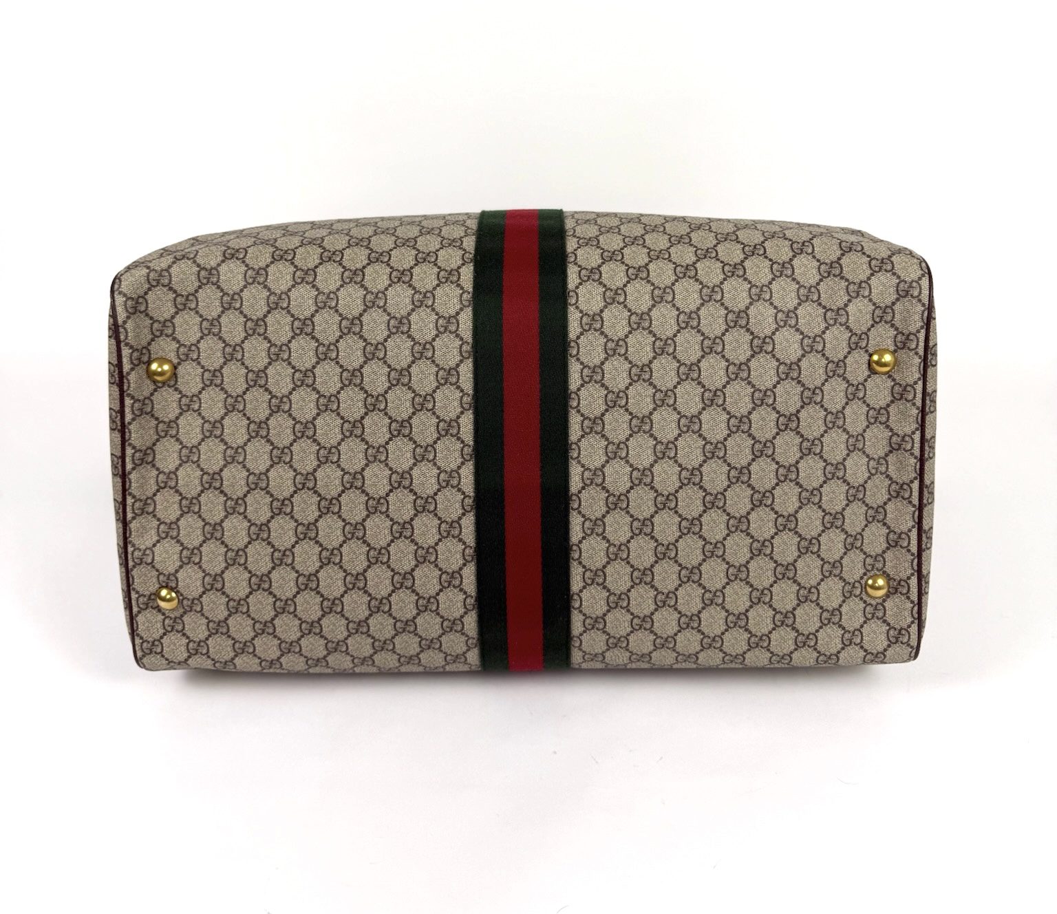 Gucci Savoy Medium Travel Bag Coated Canvas 7 Gucci Savoy Medium Travel Bag Coated Canvas 7