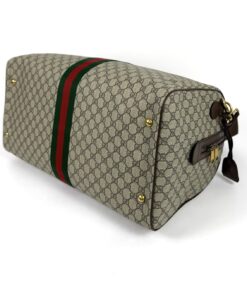 Gucci Savoy Medium Travel Bag Coated Canvas 14