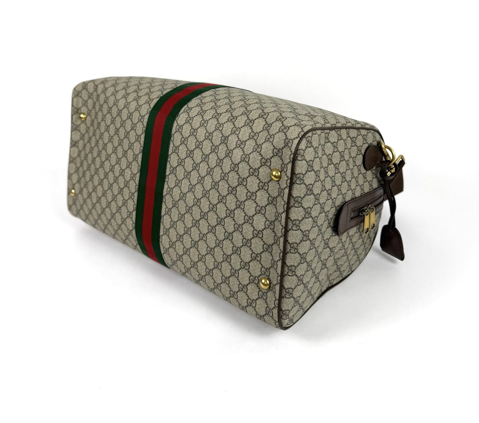 Gucci Savoy Medium Travel Bag Coated Canvas 14 Gucci Savoy Medium Travel Bag Coated Canvas 14