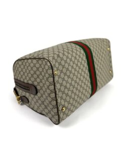 Gucci Savoy Medium Travel Bag Coated Canvas 12