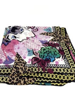 Louis Vuitton & Aiko 2013 Limited Japanese Kimonos Artist Scarf Silk Shawl 55″ Square 5