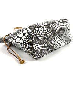 Louis Vuitton Kusama White Neverfull MM and Kusama White Zippy Wallet 13