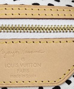 Louis Vuitton Kusama White Neverfull MM and Kusama White Zippy Wallet 18