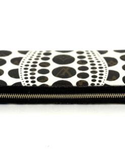Louis Vuitton Kusama White Neverfull MM and Kusama White Zippy Wallet 22