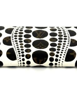 Louis Vuitton Kusama White Neverfull MM and Kusama White Zippy Wallet 24