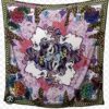 Louis Vuitton & Aiko 2013 Limited Japanese Kimonos Artist Scarf Silk Shawl 55″ Square 2