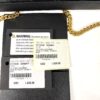 YSL BLACK CLASSIC CASSANDRE CHAIN WALLET IN GRAIN DE POUDRE LEATHER 9