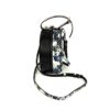 Side of the bag showing the depth and strap