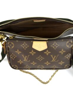 Louis Vuitton Multi Pochette Accessories Full Set Khaki Green 13
