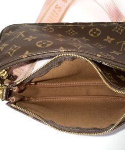 Louis Vuitton Monogram Multi Pochette Accessories Rose Clair 21