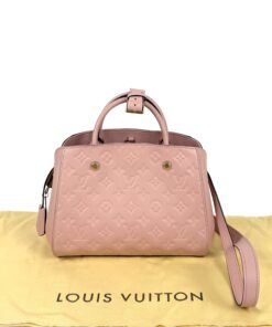 Louis Vuitton Montaigne BB Empreinte Rose Ballerine 6
