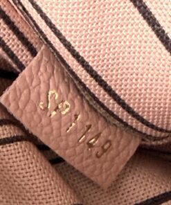 Louis Vuitton Montaigne BB Empreinte Rose Ballerine 7
