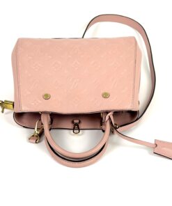 Louis Vuitton Montaigne BB Empreinte Rose Ballerine 12