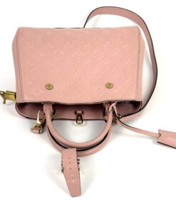 Louis Vuitton Montaigne BB Empreinte Rose Ballerine 11