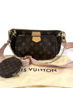 Louis Vuitton Monogram Multi Pochette Accessories Rose Clair 5