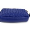 Side view showing the depth of the bag and the flat bottom