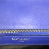 Interior zip pocket stamped SAINT LAURENT inside the bag