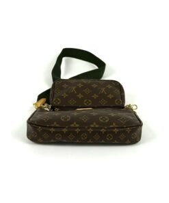 Louis Vuitton Multi Pochette Accessories Full Set Khaki Green 8