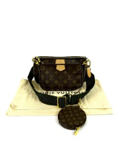 Louis Vuitton Multi Pochette Accessories Full Set Khaki Green 4