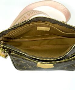 Louis Vuitton Monogram Multi Pochette Accessories Rose Clair 17