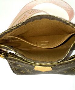Louis Vuitton Monogram Multi Pochette Accessories Rose Clair 9