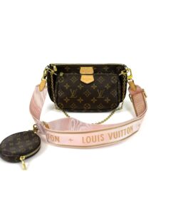 Louis Vuitton Monogram Multi Pochette Accessories Rose Clair 23