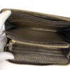 Interior opened showing the coin pocket zip