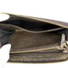 Card slots and the centre zip pocket held open