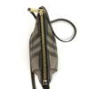 End panel with the zip pull hanging down