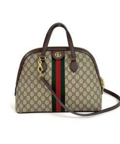 Gucci Supreme Medium Dome Satchel Crossbody 22