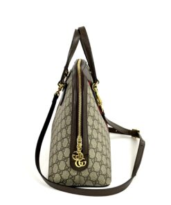 Gucci Supreme Medium Dome Satchel Crossbody 9