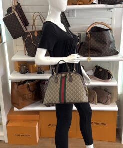 Gucci Supreme Medium Dome Satchel Crossbody 2